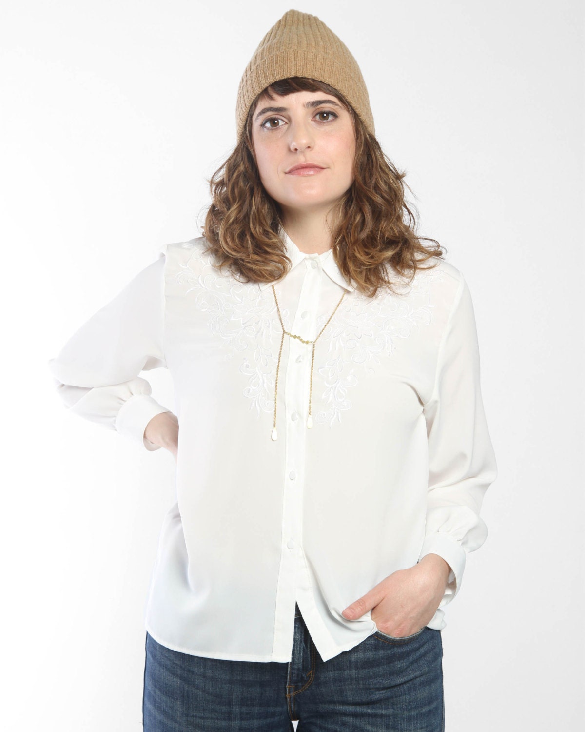 Clara // eco friendly handmade bolero necklace