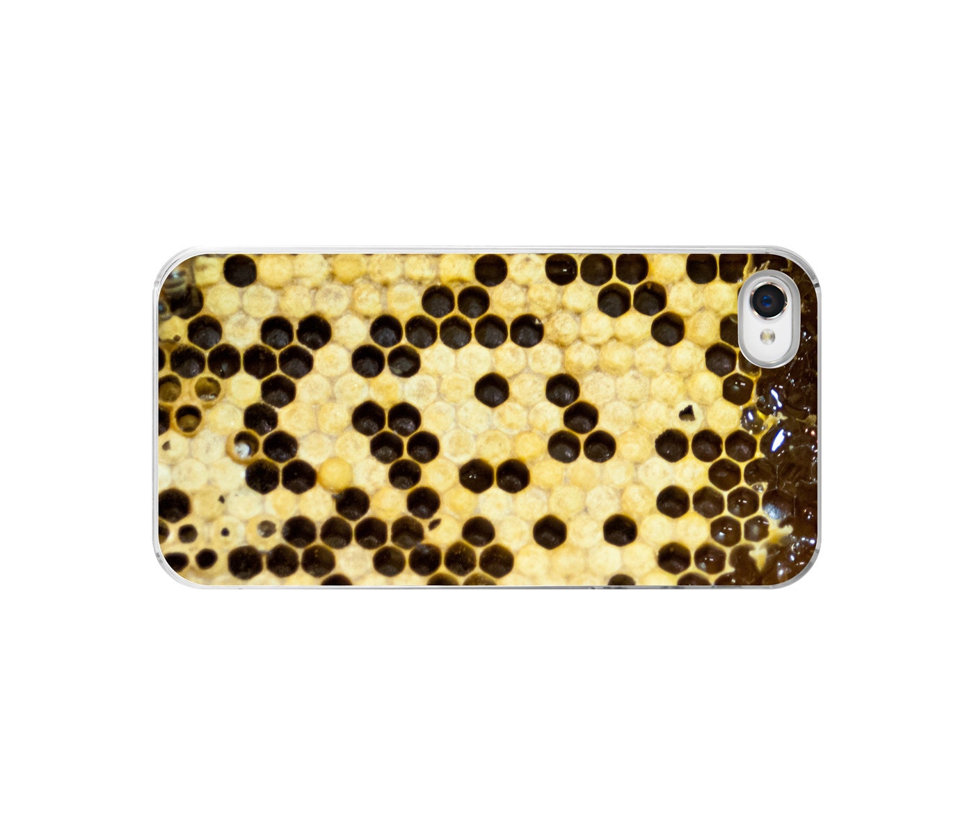 iPhone 4 Case honeycomb yellow iphone 4s cover case iphone case honey bees happy caramel hexagon spring summer yellow