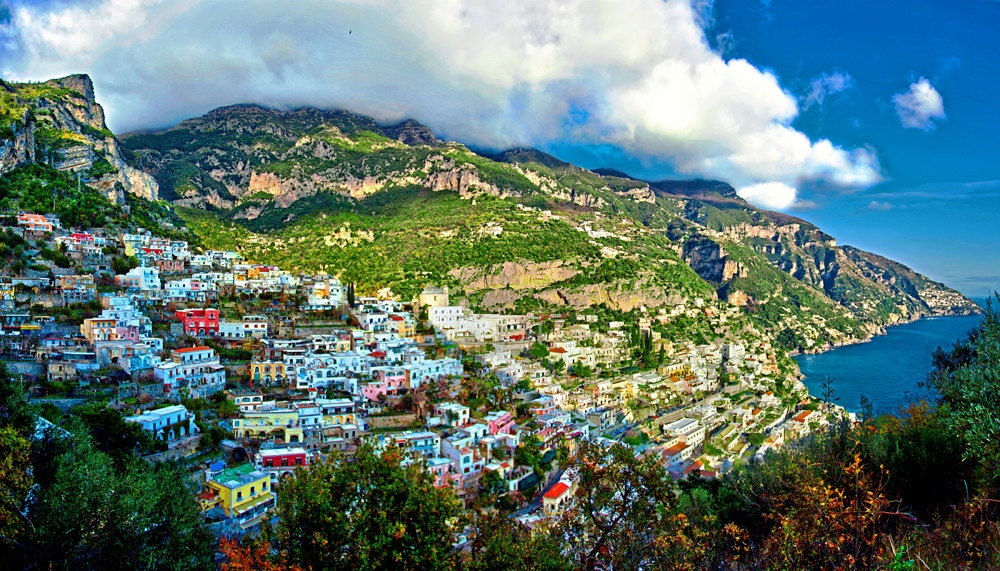Amalfi Coast - Positano - Photo Print 8x12