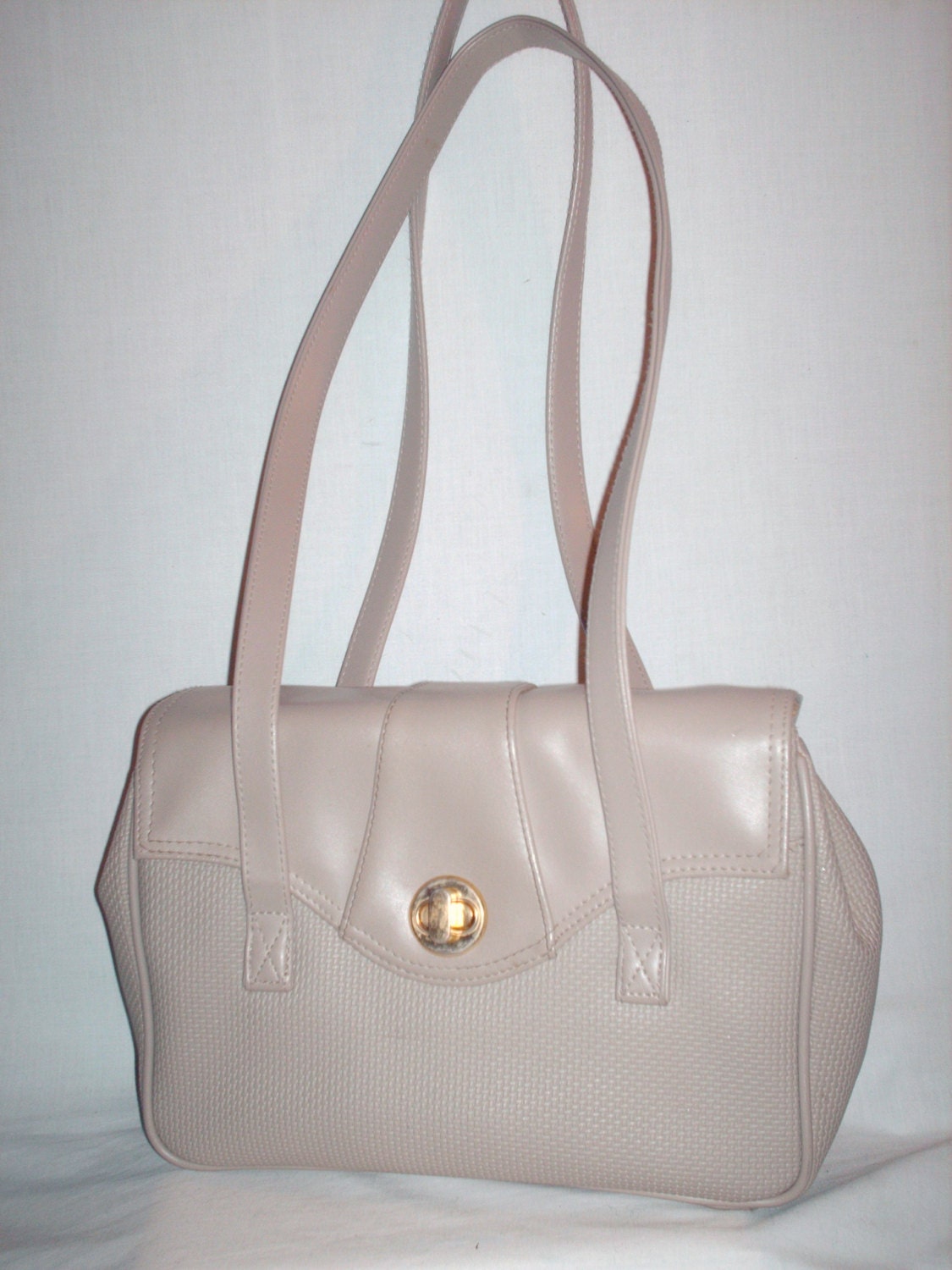 Vintage Jaclyn Purse Taupe