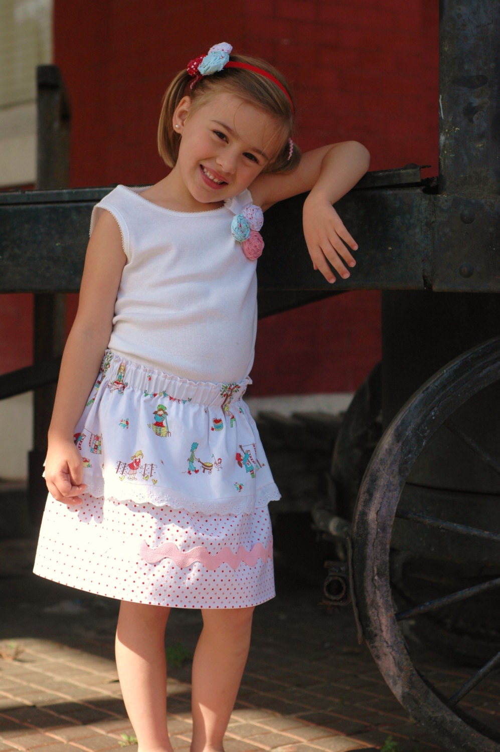 Simple Life Two Tier Skirt