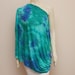 Intro Sale Blue Green Tie Dye Infinity Nursing Scarf Infinity Scarf Convertible Nursing Cover Nursing Shawl Nursing Wrap Shrug