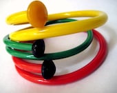 Knitting Needle Bracelets Traffic Lights SMALL/MEDIUM