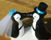 Penguin Love Cake Topper