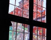 Alaska Kennecott Copper Mill Building Painting Print - 7.5"W x 15"H