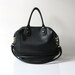 SALE Soft Leather bag - Opelle Vanda bag in Black pebbled leather NEW ss2013