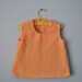 vintage girl handmade tank and short outfit