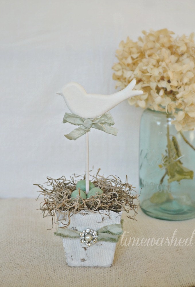 Spring Bird Topiary
