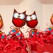 VALENTINE Owl Lollipop Favor Box - DIY Printable PDF