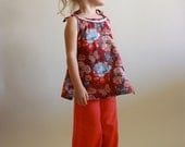 NEW circle tank / pdf sewing pattern sz 12 mos to 10/12 years