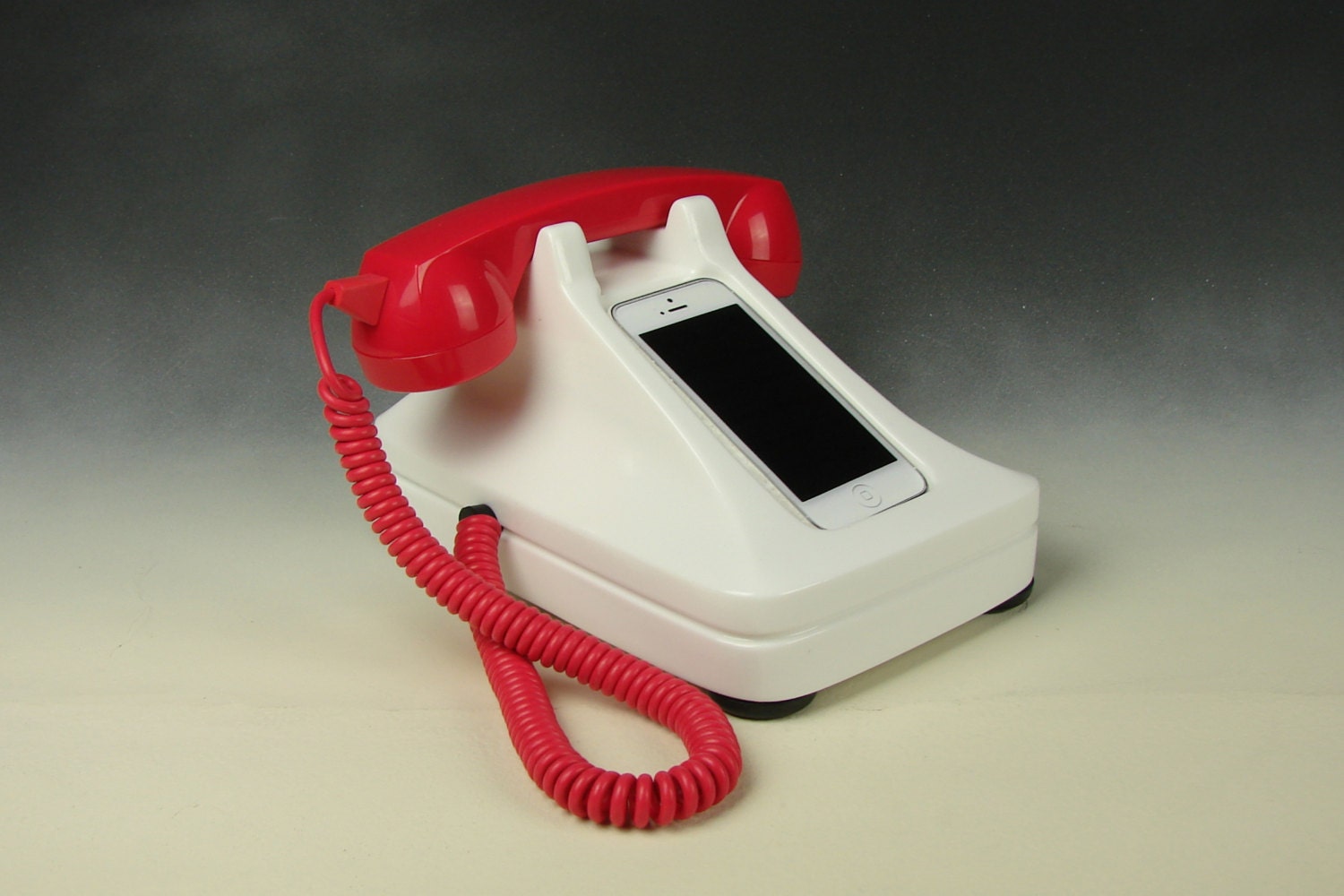 iRetrofone 2.0 Sweetheart White & Red