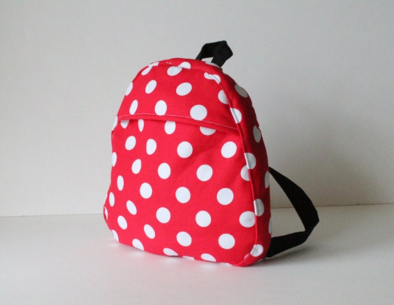 toddler backpack -- mickey mouse inspired