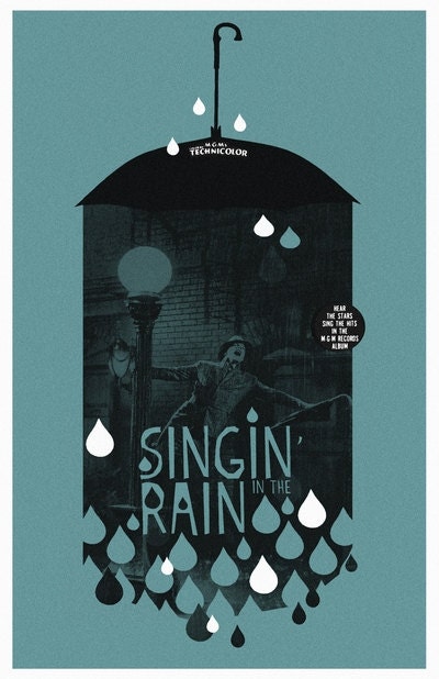Singin' In The Rain 24x36 inch poster