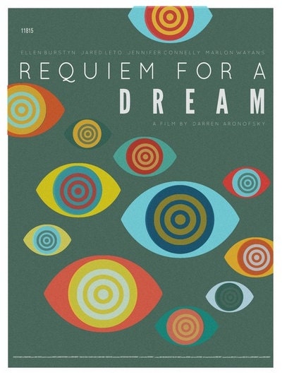 Requiem for a Dream 18x24 inch poster