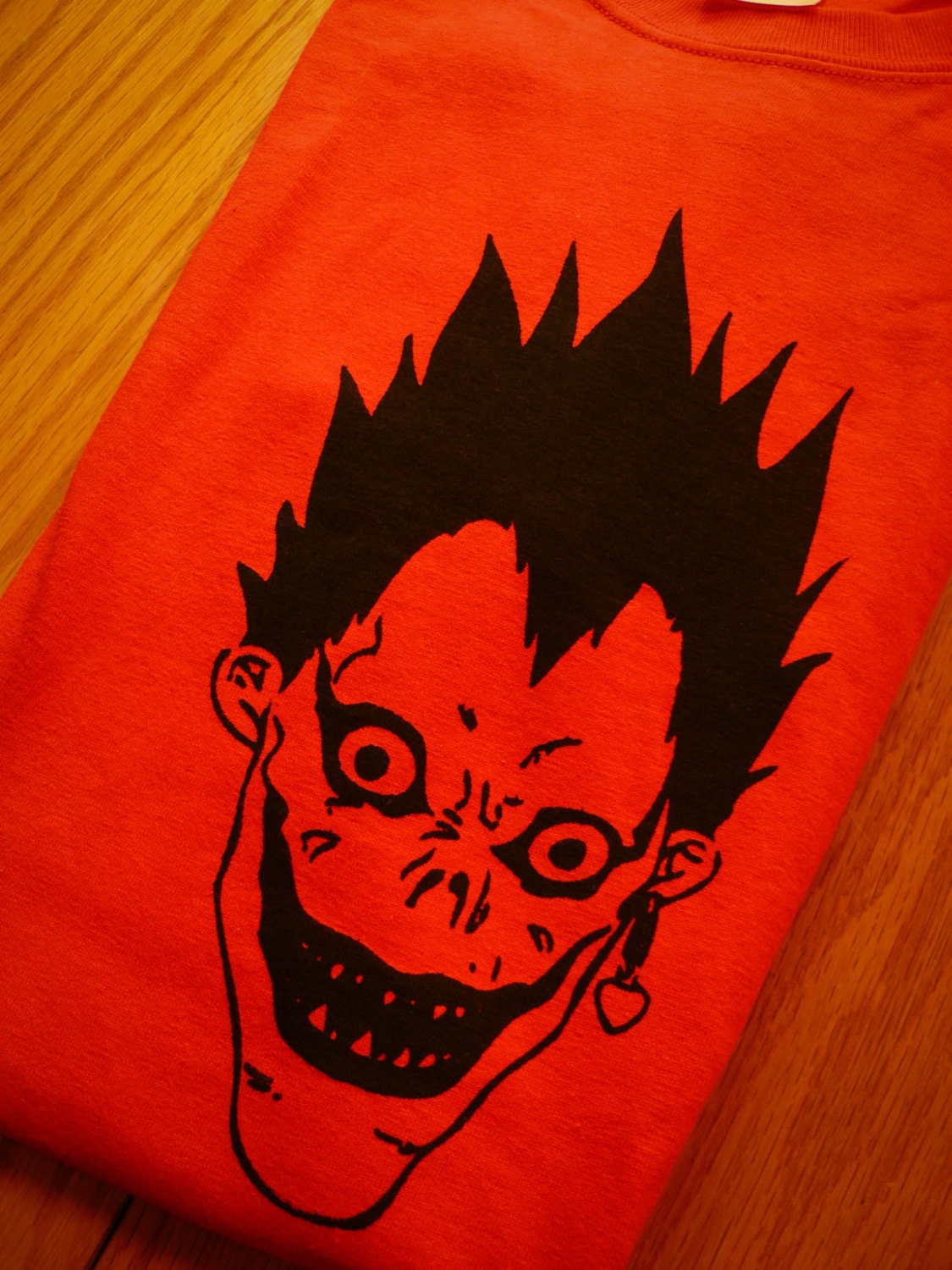 Death Note Inspired Shinigami Ryuk Screenprinted T-Shirt