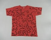 Vintage Oversized T Shirt, Flowers, Warhol, 80's, 90's, OSFA, Quirky, Tumblr, Rad