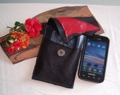 Red & Black Smart Phone Clip Case