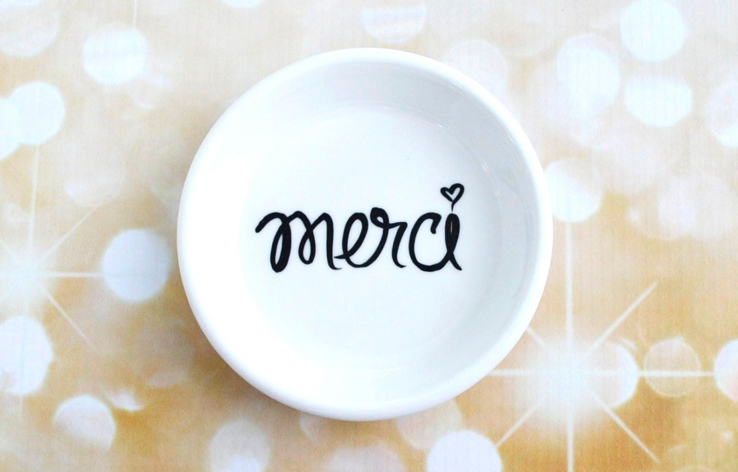 Merci Ring Holder- A Lovely Thank You Gift