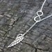Memorial Day Sale: Angel Wing and Infinity Lariat - Sterling Silver Infinity Pendant . Silver Angel Wing . In Memory of Gift