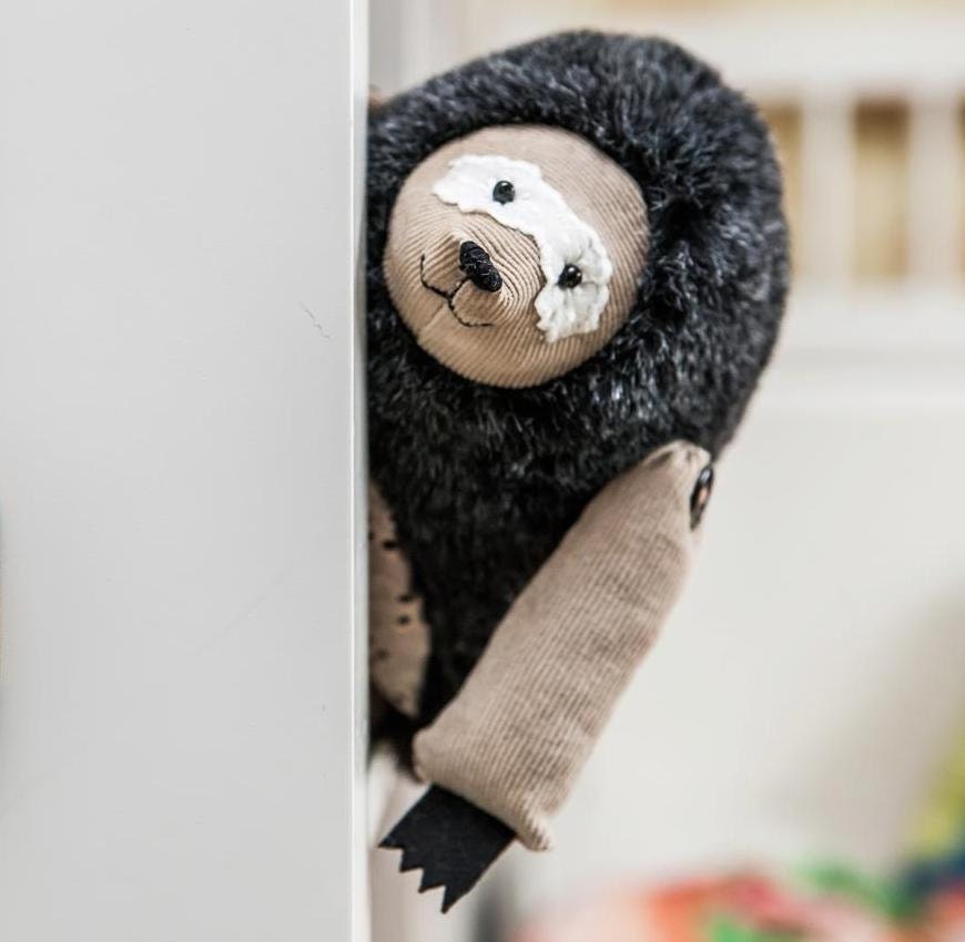 Cubert  - the hedgehog , soft  art toy by  Wassupbrothers. MADE TO ORDER. Free worldwide shipping