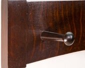 Arts and Crafts / Mission 18 Inch 3 Shaker Peg Coat Rack