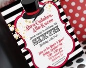 MAGIC PARTY Invitation, Thank You Note, Address Labels & Envelope Seals  - Printable Invitation Set by Amanda's Parties To Go