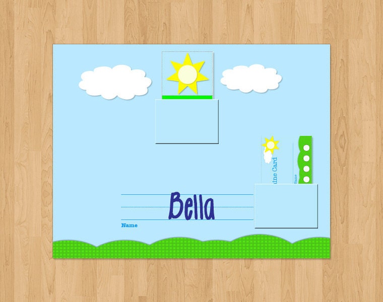 INSTANT DOWNLOAD Behavior Chart and Punch Card Reward System, printable