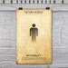 Fringe Inspired Mad Scientist Poster // Invisibility // 11x17 Minimalist Vintage Print
