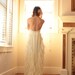 Wedding Dress  Beaded Low Back Ruffled Train Chiffon-Sweet September Gown