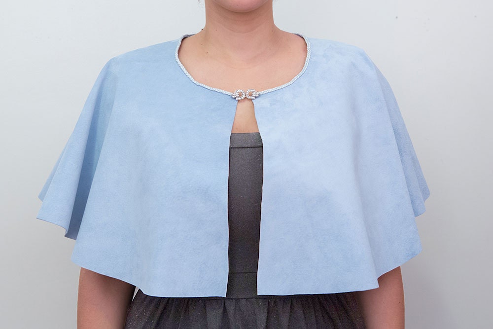 Sample Sale Priscilla Suede Cape