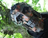 Steampunk Metal Man Leather Mask