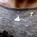 Sail Away Pendant Sterling Silver Sailboat Yacht Moon Freshwater Pearl Modern Minimal Jewelry Dream Love Travel Lovers Gift