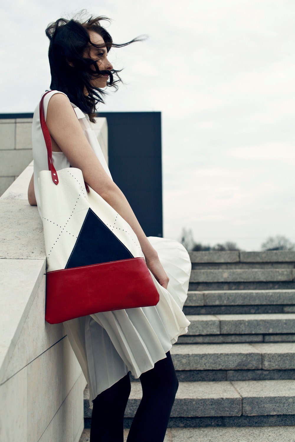 Nautical Leather Tote bag No. TL- 5001