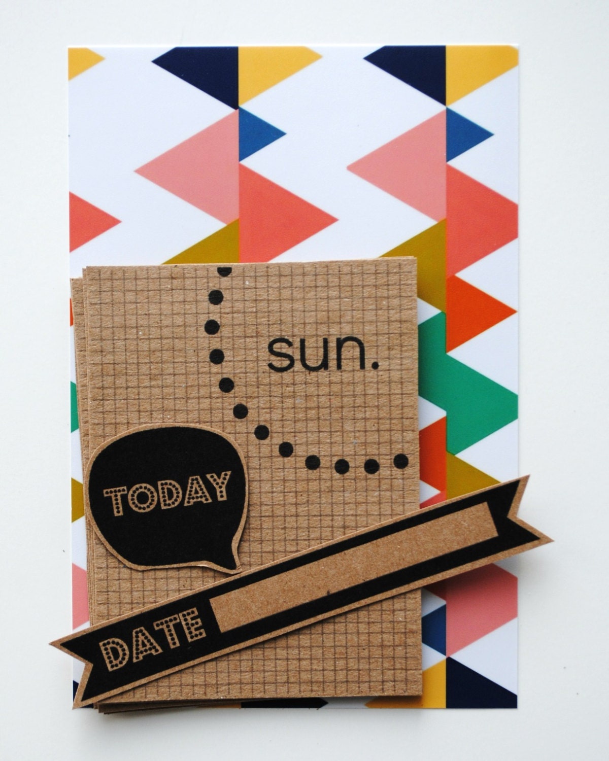 Journaling Cards for Project Life - Days of the Week 3x4
