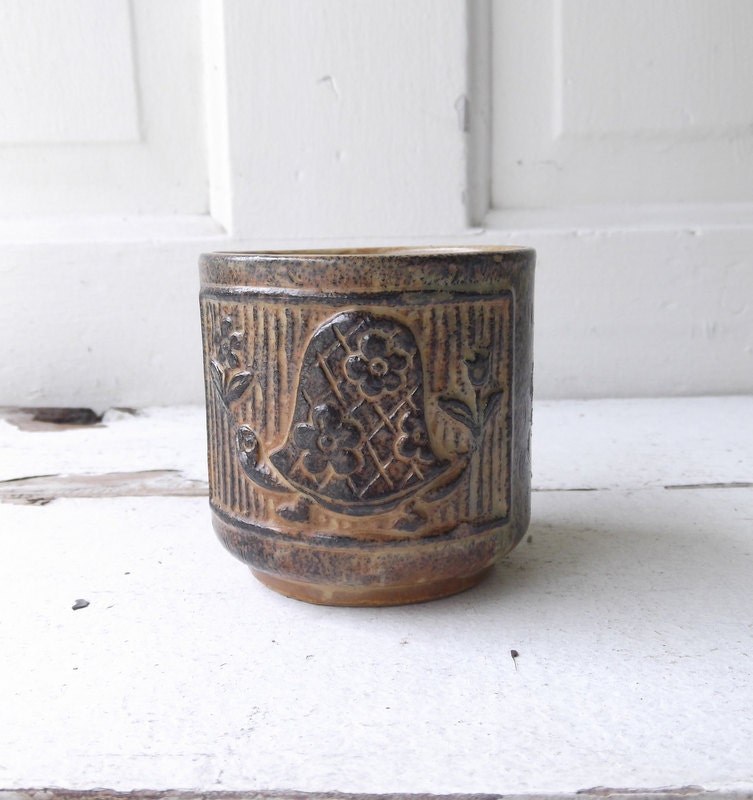 Mid Century Modern Turtle Planter