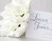 Printable Wedding Invitation - DIY - Ashley Suite