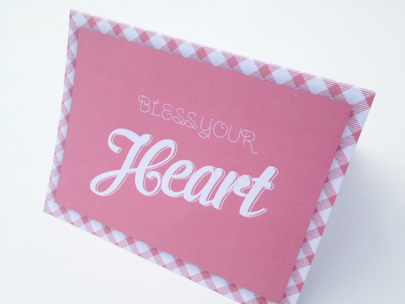 Bless Your Hearts Card - Southern Saying Note Cards