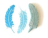 Feather in your Cap Stamp, Lg - Large Cling Rubber Stamp