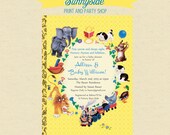 Baby Shower Golden Book Storybook Invites - Boy or Girl - Printable Il_170x135