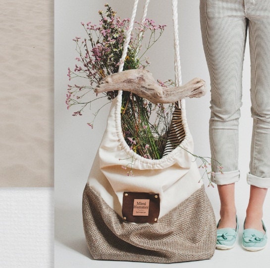 Navire Beach bag - White