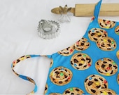 Cookies Child Apron - blue