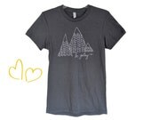 Pre-Order Be Gutsy Mountain T Shirt by Yellow Heart Art
