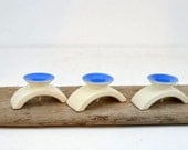 Vintage Ceramic Erphila Czechoslovakia Candle Stick Holders