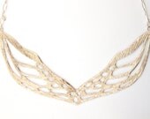 Demeter Collar Necklace - Sterling Silver