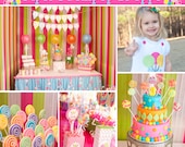 Candy Shoppe Deluxe Birthday Party Printable Package by Cupcake Express Il_170x135