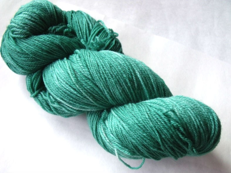 Emerald Protoceratops Sock Yarm