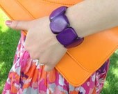 Purple Tagua Bracelet