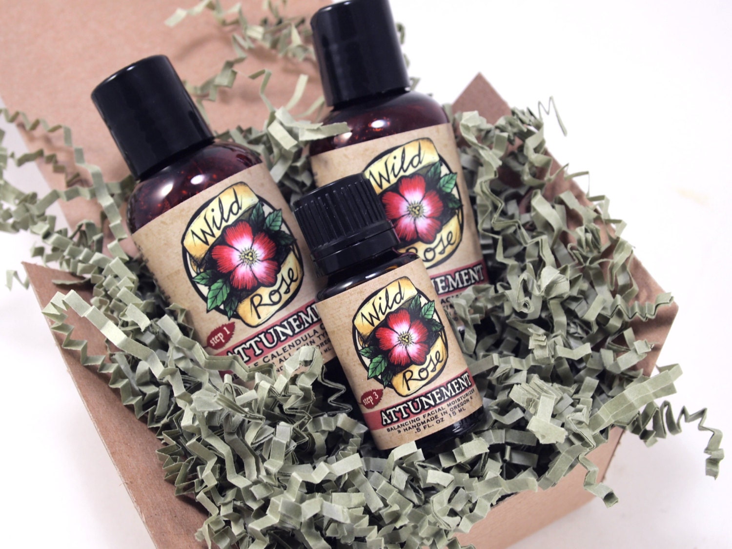 Natural Skin Care Gift Set ATTUNEMENT Aromatherapy Spa Gift Basket