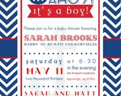 Nautical Baby Shower invitations