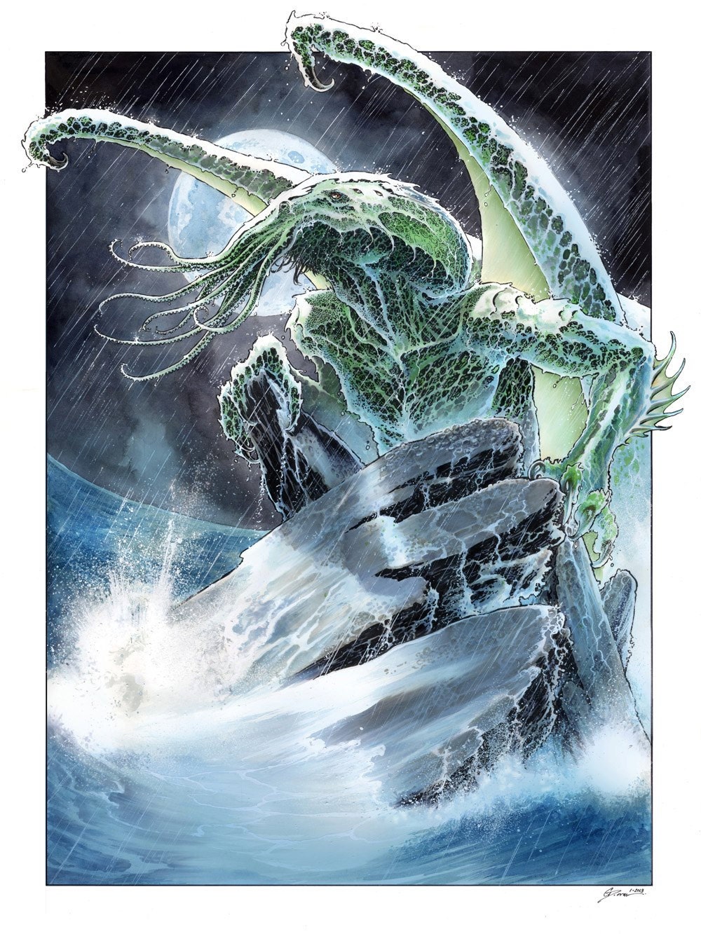 Cthulhu Risen Print
